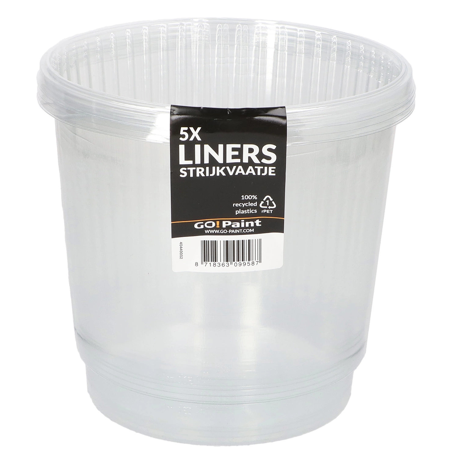 Go Paint Verzetblik Inzetbak 2,5L - 5 Stuks