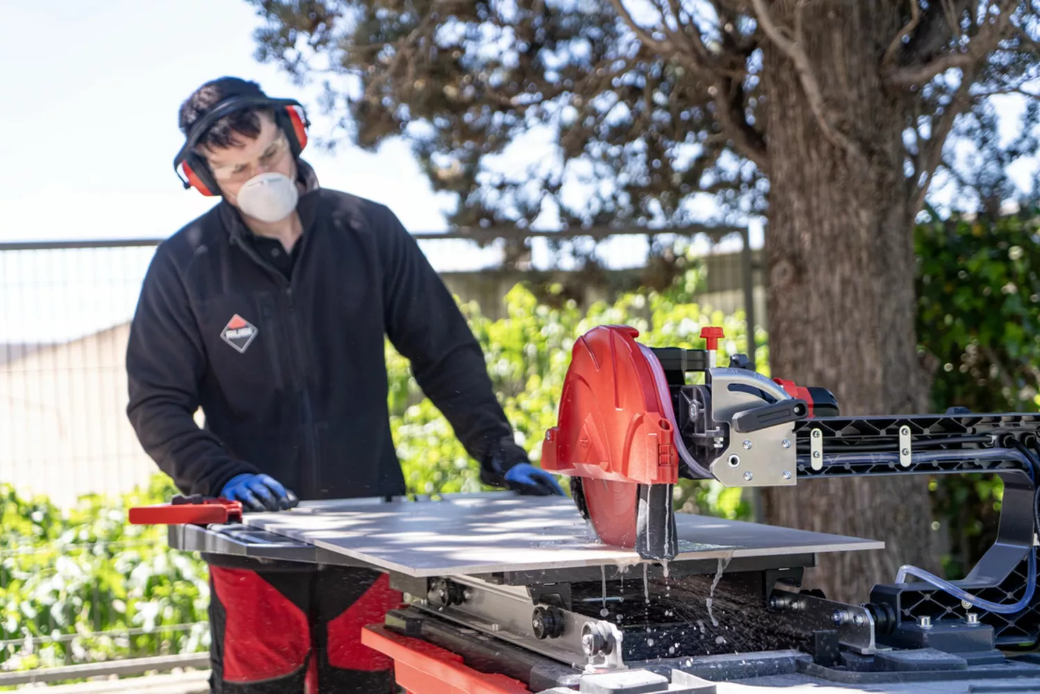 Rubi DT-250 MAX Tegelzaagmachine - 900mm - Kantelbare Zaagkop - Incl. Diamantzaagblad thumbnail 4