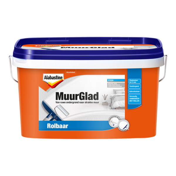 Alabastine Muurglad - Pasta - 2,5L