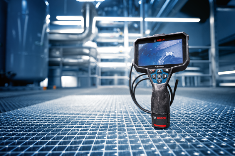 Bosch GIC 12V-5-27 C 12V Accu Inspectiecamera Set (1x 2,0Ah) In L-boxx - Detailed view of the product