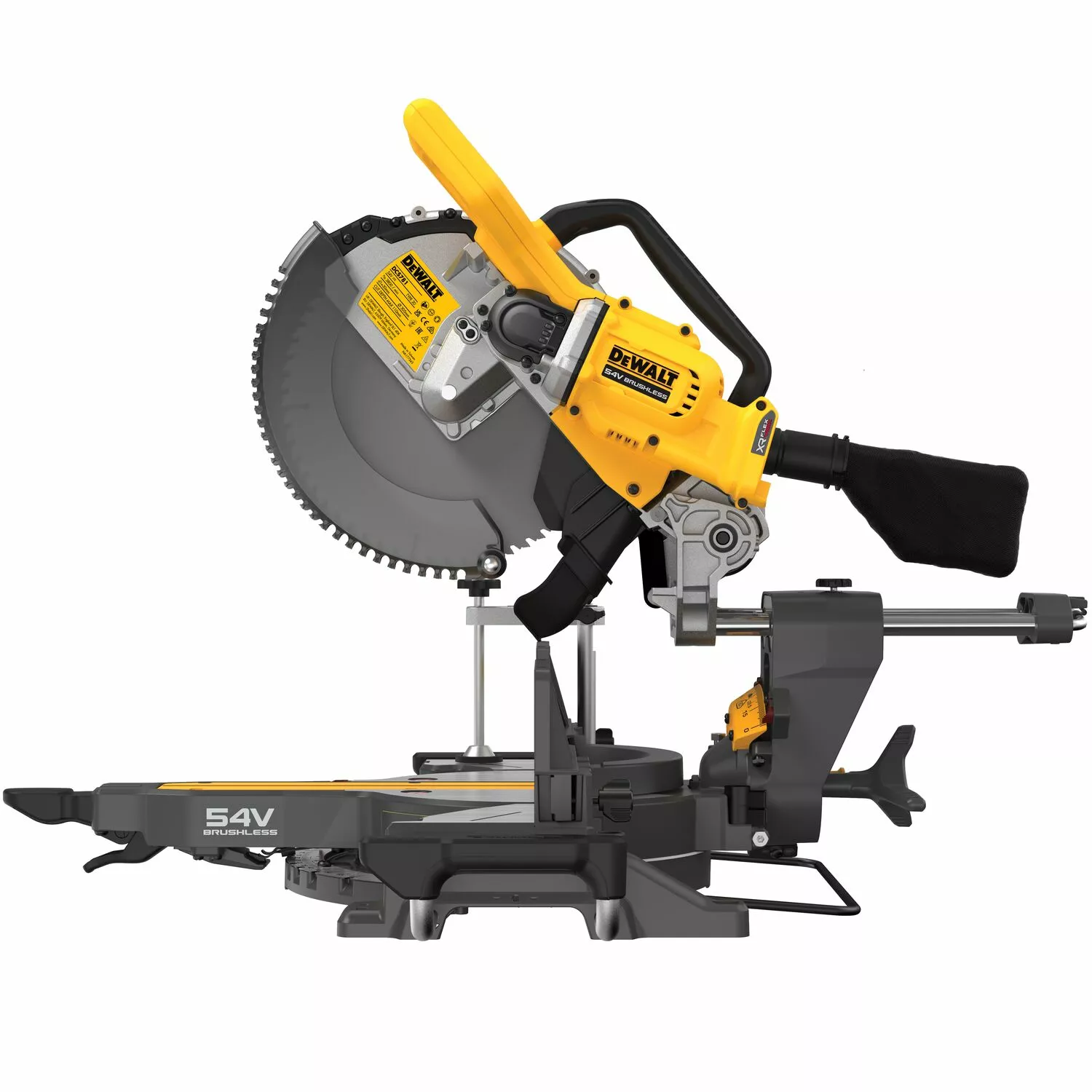 DeWALT DCS781N FLEXVOLT Accu Afkort- en Verstekzaag 305mm Brushless 54V Basic Body