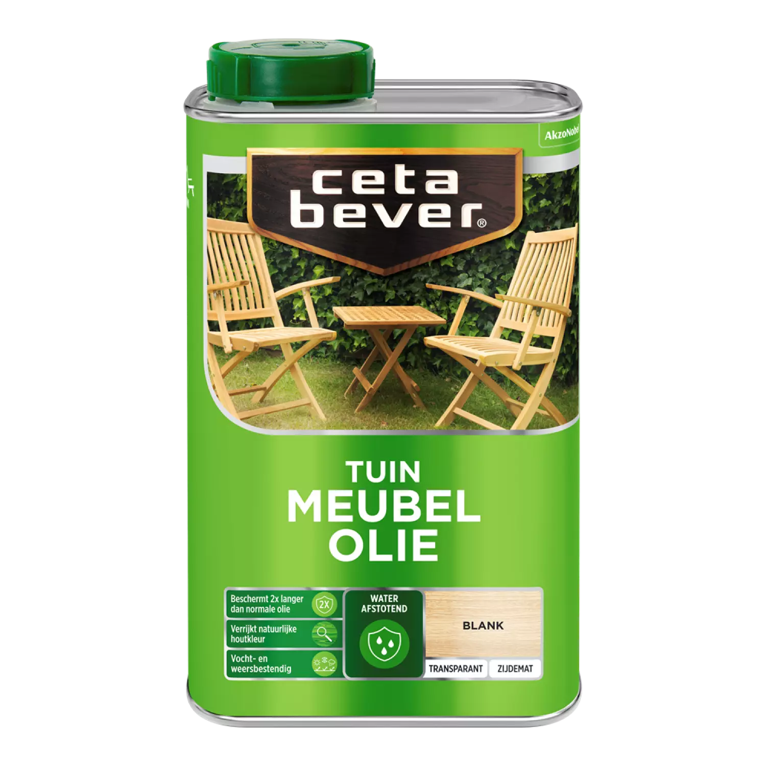 Cetabever Tuinmeubelolie Waterproof - Blank - 1L