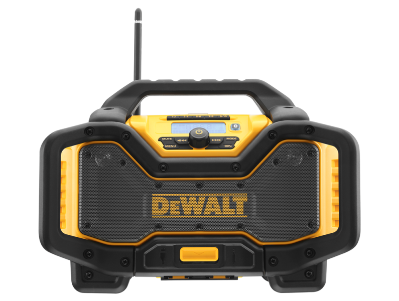 DeWALT DCR027-QW 18V Li-ion XR Accu DAB+ Bouwradio Met Oplaadfunctie - Werkt Op Netstroom&Accu - Detailed view of the product