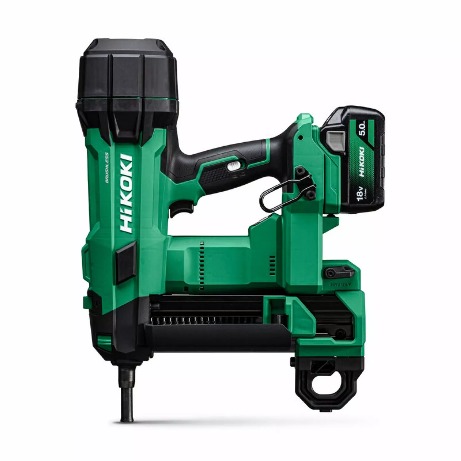 HiKOKI NC1840DAW3Z 18V Li-ion Accu Beton Spijkerapparaat Body In Koffer - 40mm