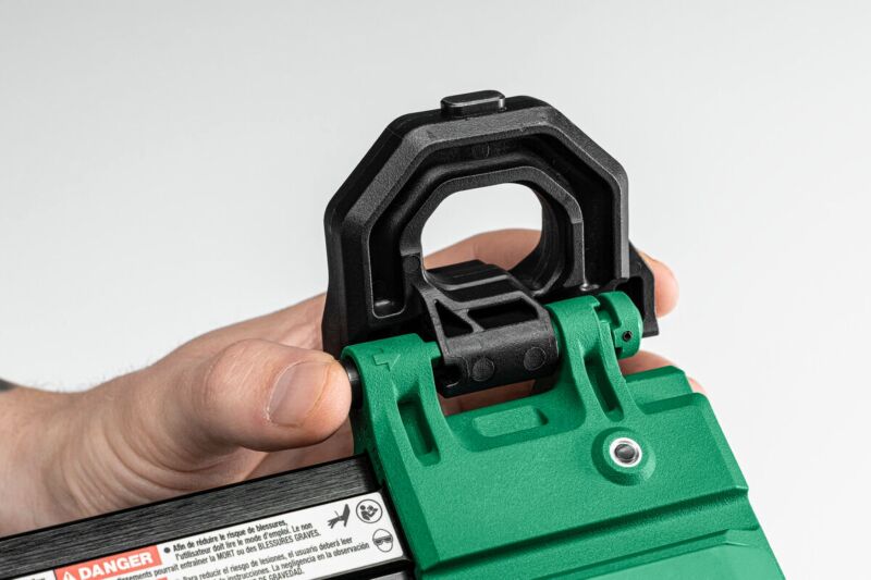 HiKOKI NC1840DAW3Z 18V Li-ion Accu Beton Spijkerapparaat In Koffer - 40mm - Detailed view of the product