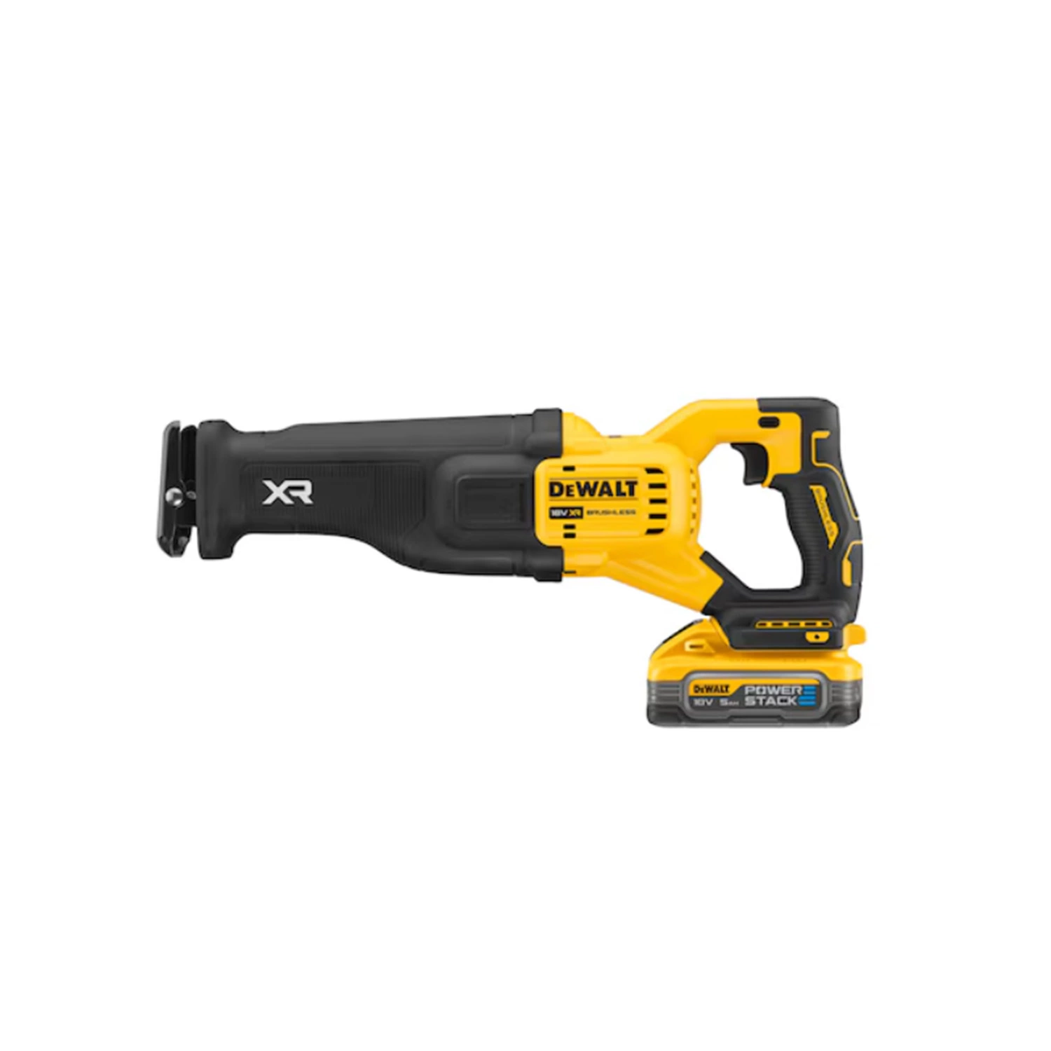 DeWALT DCS386H2T 18V Li-ion Accu Reciprozaag Set (2x 5.0Ah Accu) In TSTAK thumbnail 2