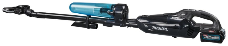 Makita CL002GD214 40V Max Li-Ion Accu Steelstofzuiger Set (2x 2,5Ah) - Zwart - Detailed view of the product
