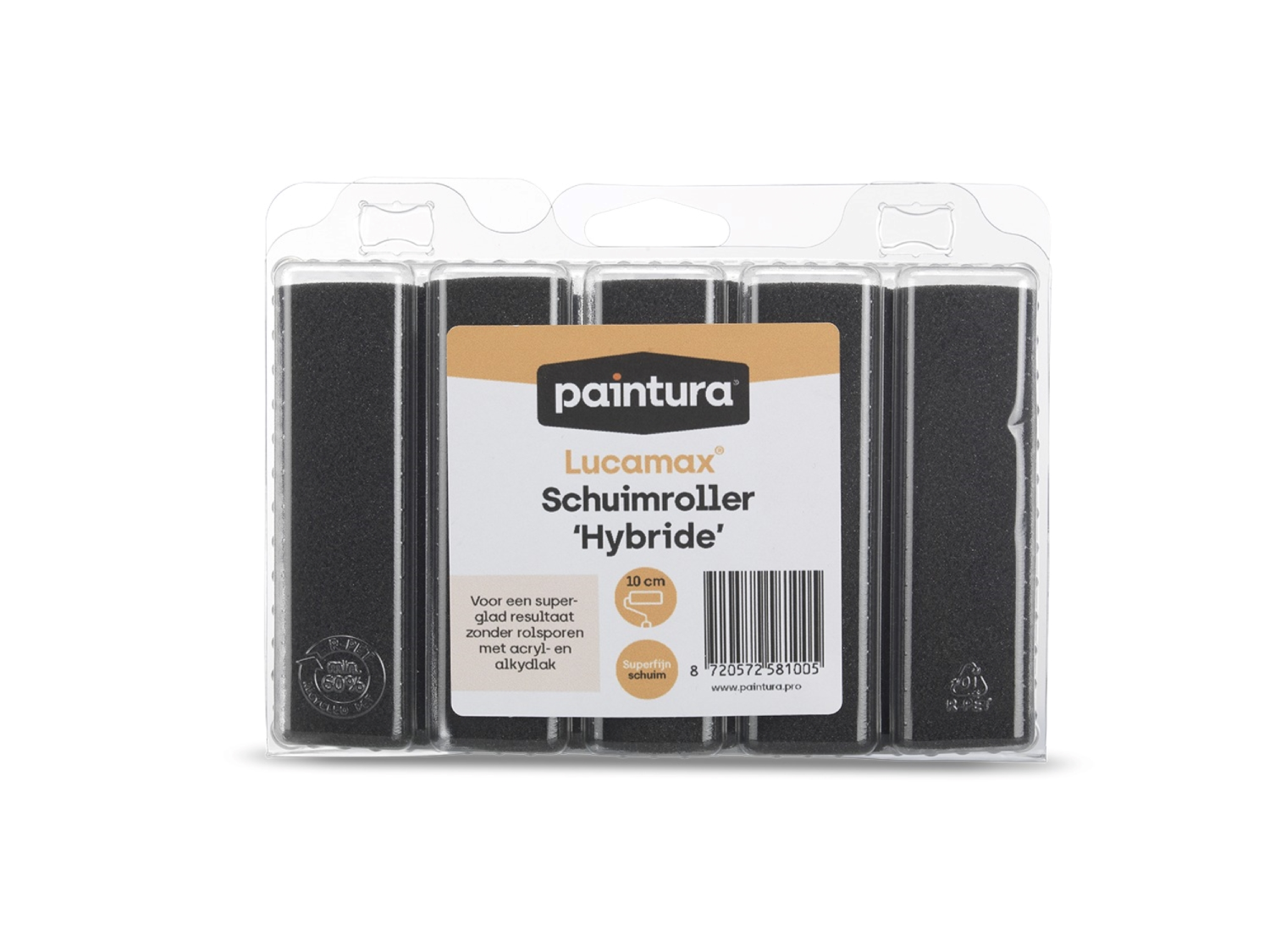 Paintura Lucamax Hybride Schuimroller - 10cm - (10st)