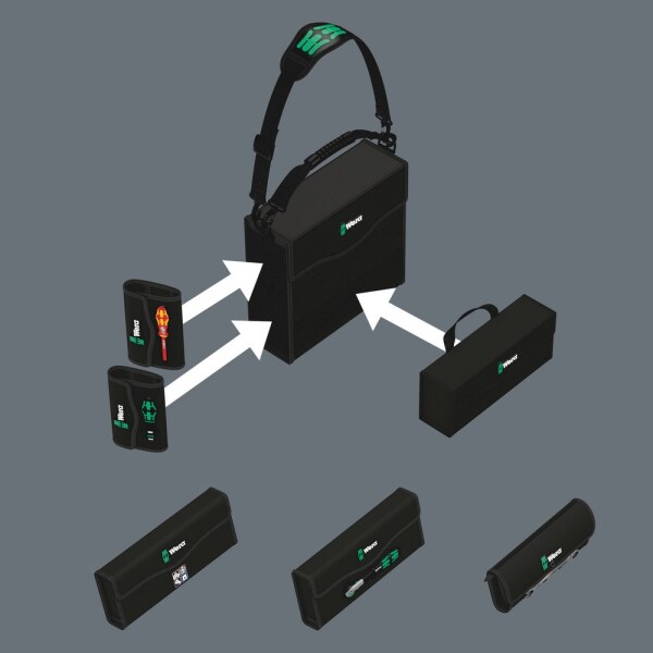 Wera 2go 2 Gereedschapskoffer - 115 X 330 X 355mm - Detailed view of the product
