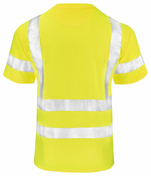 Jobman 5591 Hi-vis Veiligheidsshirt - Geel - Maat XXL - Detailed view of the product