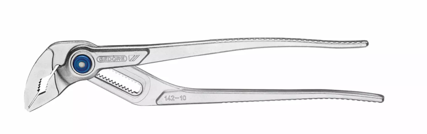 Gedore 142 10 JC Waterpomptang - 260mm - 15-voudig Verstelbaar thumbnail 3