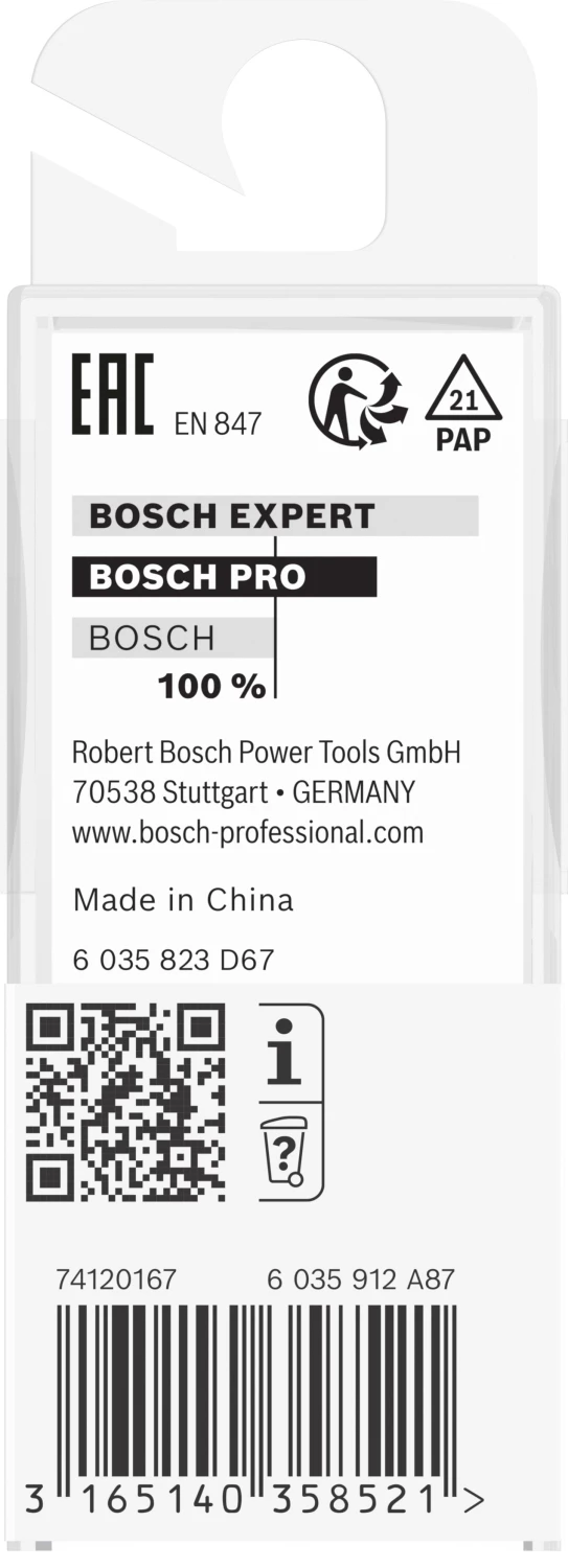 Bosch 2608628391 Vingerfrees - 2 Snijvlakken - Hardmetaal - 22x25mm thumbnail 3