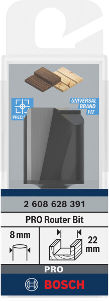 Bosch 2608628391 Vingerfrees - 2 Snijvlakken - Hardmetaal - 22x25mm - Detailed view of the product