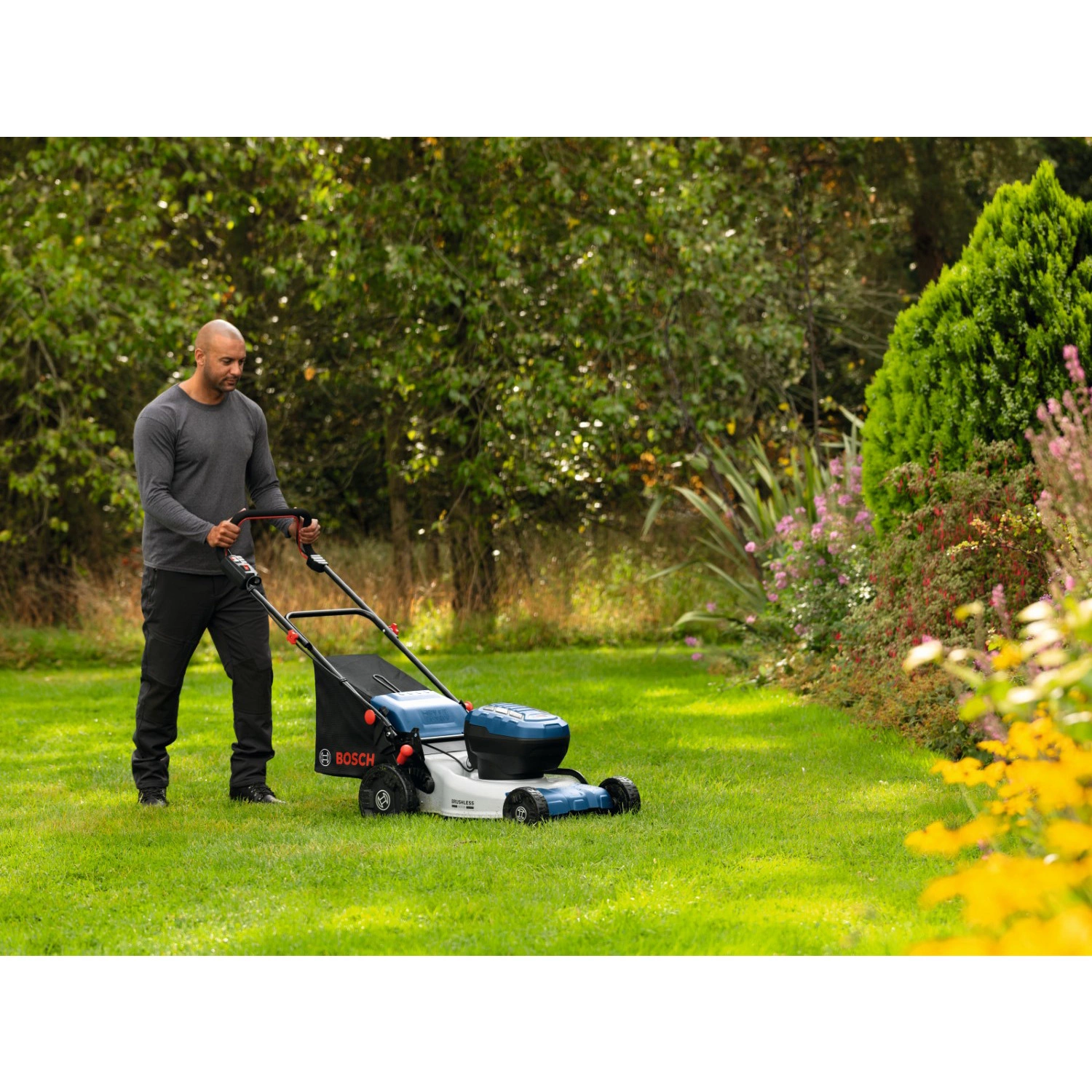 Bosch GRA18V2-46SP 36V (2x 18V) Accu Grasmaaier Body - 46cm thumbnail 3