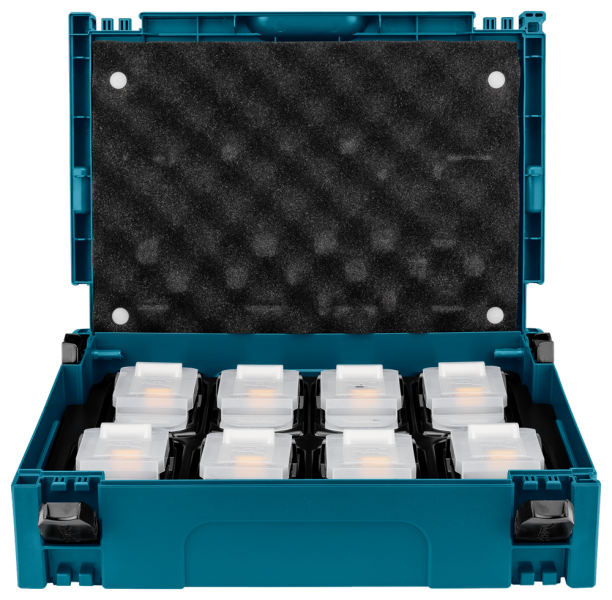 Makita 839742-7 Kofferinzet/inlay 8x Accu BL1850B Mbox1, 199697-1 - Detailed view of the product