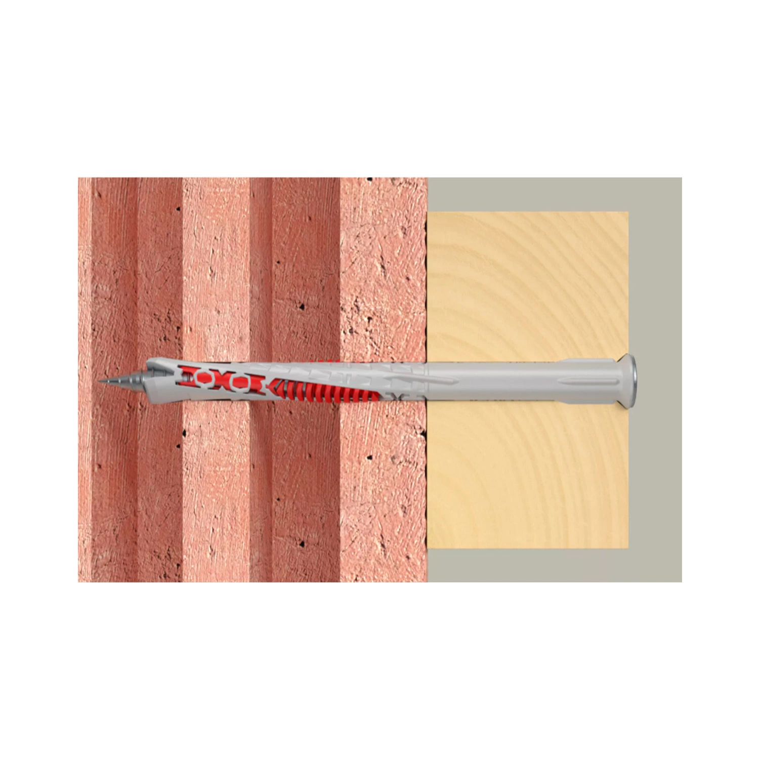 Fischer 562157 Constructieplug DuoXpand - TX40 - 10.0 X 120mm - Verzonken Kop - Voldraad - Verzinkt (50st) thumbnail 3