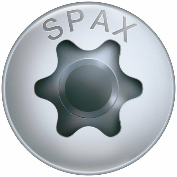SPAX Universele Schroeven Cilinderkop - Voldraad - T20 - 4.0x35 Mm (100st) - Detailed view of the product