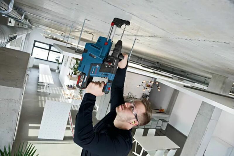 Bosch GBH 18V-26 18V Li-ion Accu SDS-plus Combihamer Body - 2,6J - Koolborstelloos - Detailed view of the product