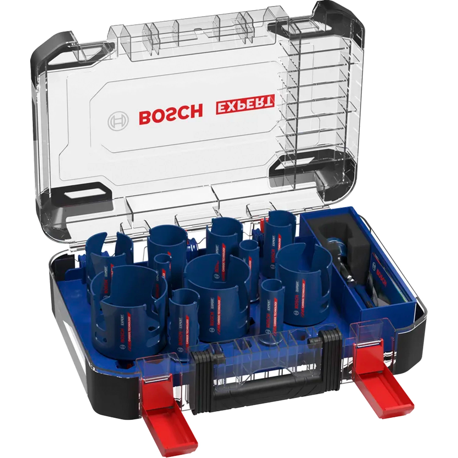 Bosch 2608901950 EXPERT 15-delige Power-Change Gatzagenset Construction Material Universeel 20/22/25/32/35/40/44/51/60/68/76mm