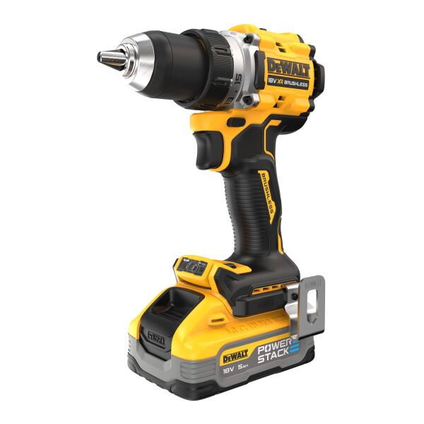 DeWALT DCD800H2T 18V Li-ion XR Accu Klopboor-/schroefmachine Set (2x 5.0Ah) In TSTAK - Koolborstelloos - Detailed view of the product