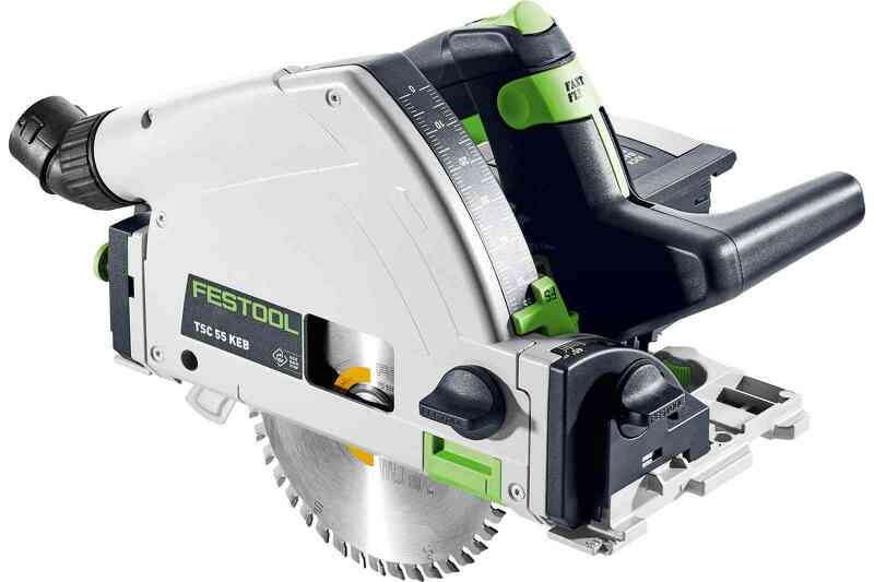 Festool TSC 55 KEB-Basic 18V Li-Ion Accu Invalcirkelzaag Body In Systainer - 160mm - Detailed view of the product