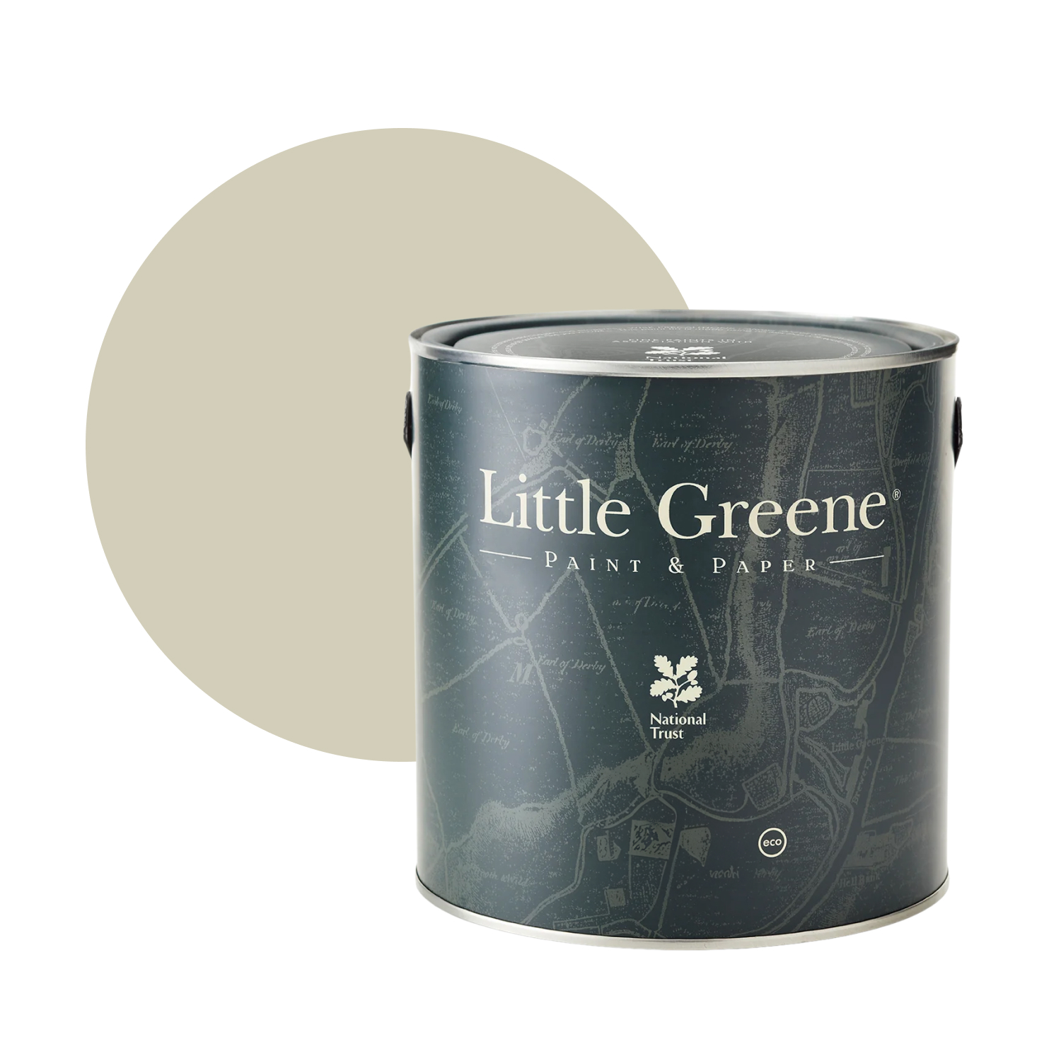 Little Greene Intelligent Exterior Eggshell - Green Stone™ No. 270 - 2,5L