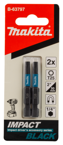 Makita B-63797 Slagschroefbit T25x50mm - Detailed view of the product