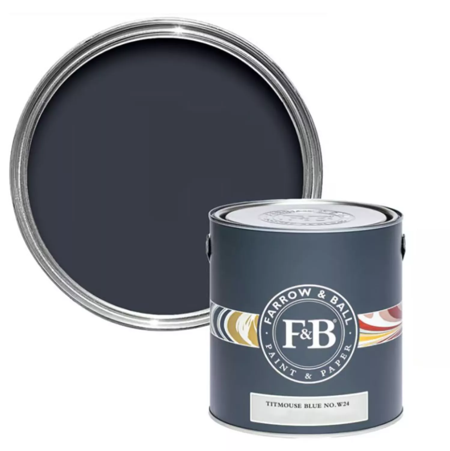 Farrow&Ball Exterior Eggshell Titmouse Blue No. W24 0,75L