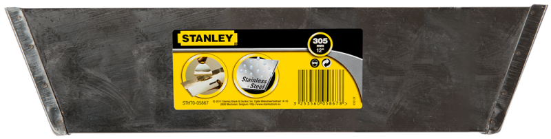 Stanley STHT0-05867 Roestvrijstalen Spachtbakje - 305mm - Detailed view of the product