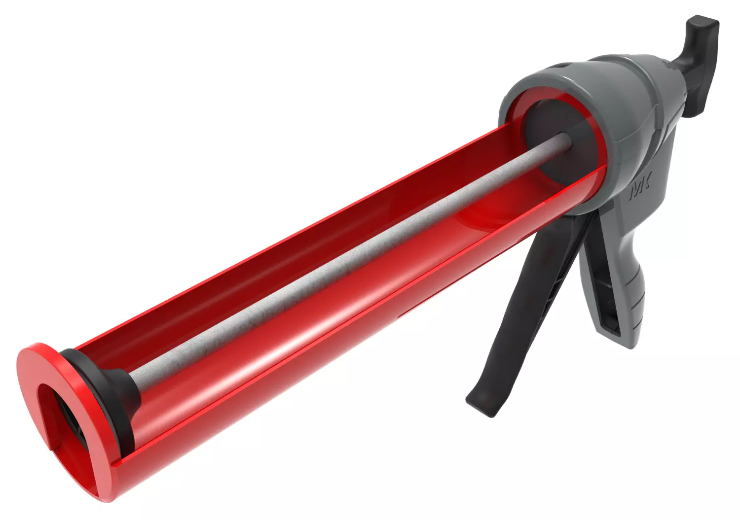 Zwaluw Den Braven H40+ Kitpistool - Rood - 310ml thumbnail 3