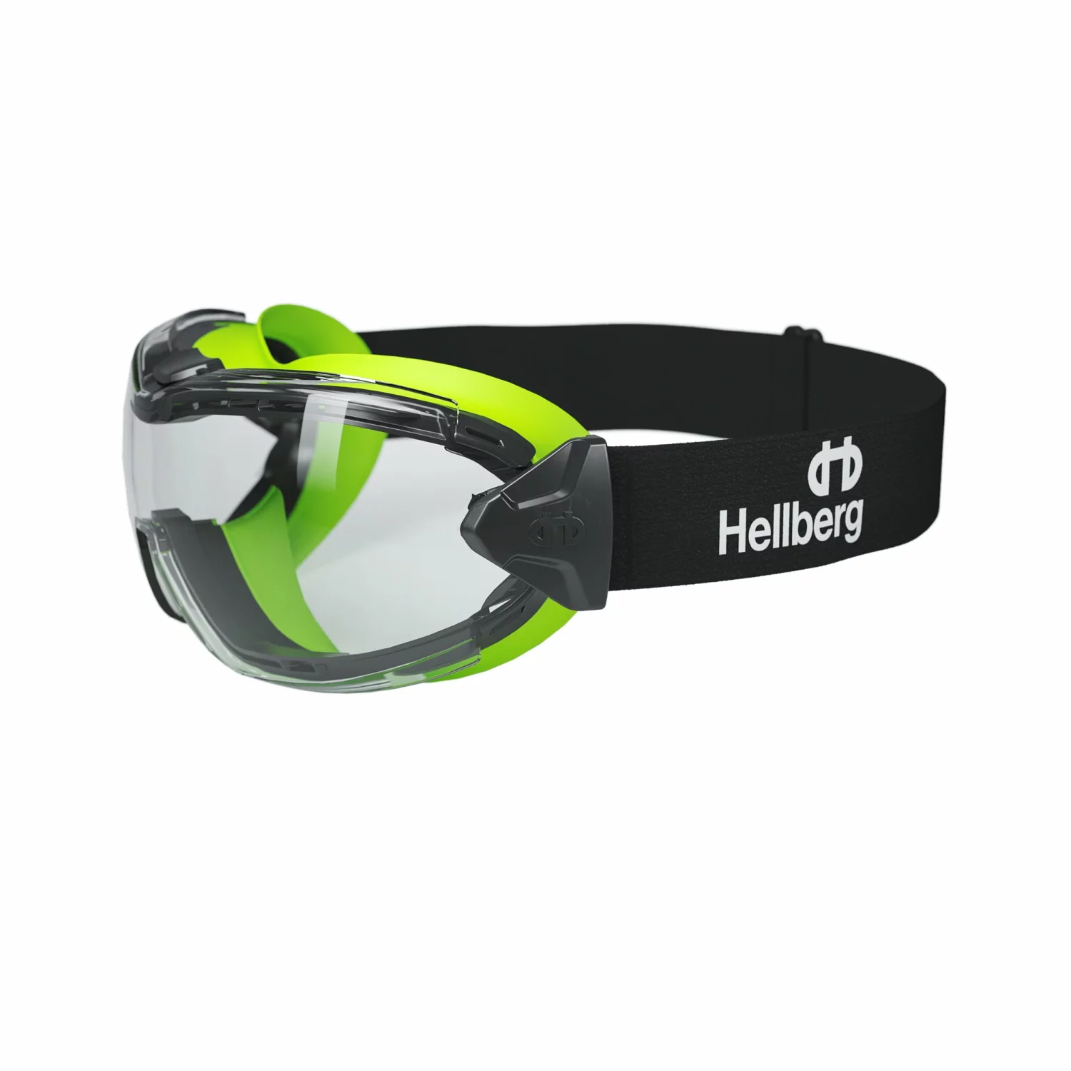 Hellberg Safety 25535-001 RZ-veiligheidsbril Neon Plus AF+AS ELC Helder - Anti-kras - Anti-condens