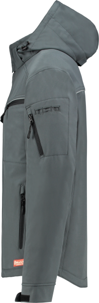 Workman 2537 Softshell Jacket Winter - Graphite - 4XL - Detailed view of the product