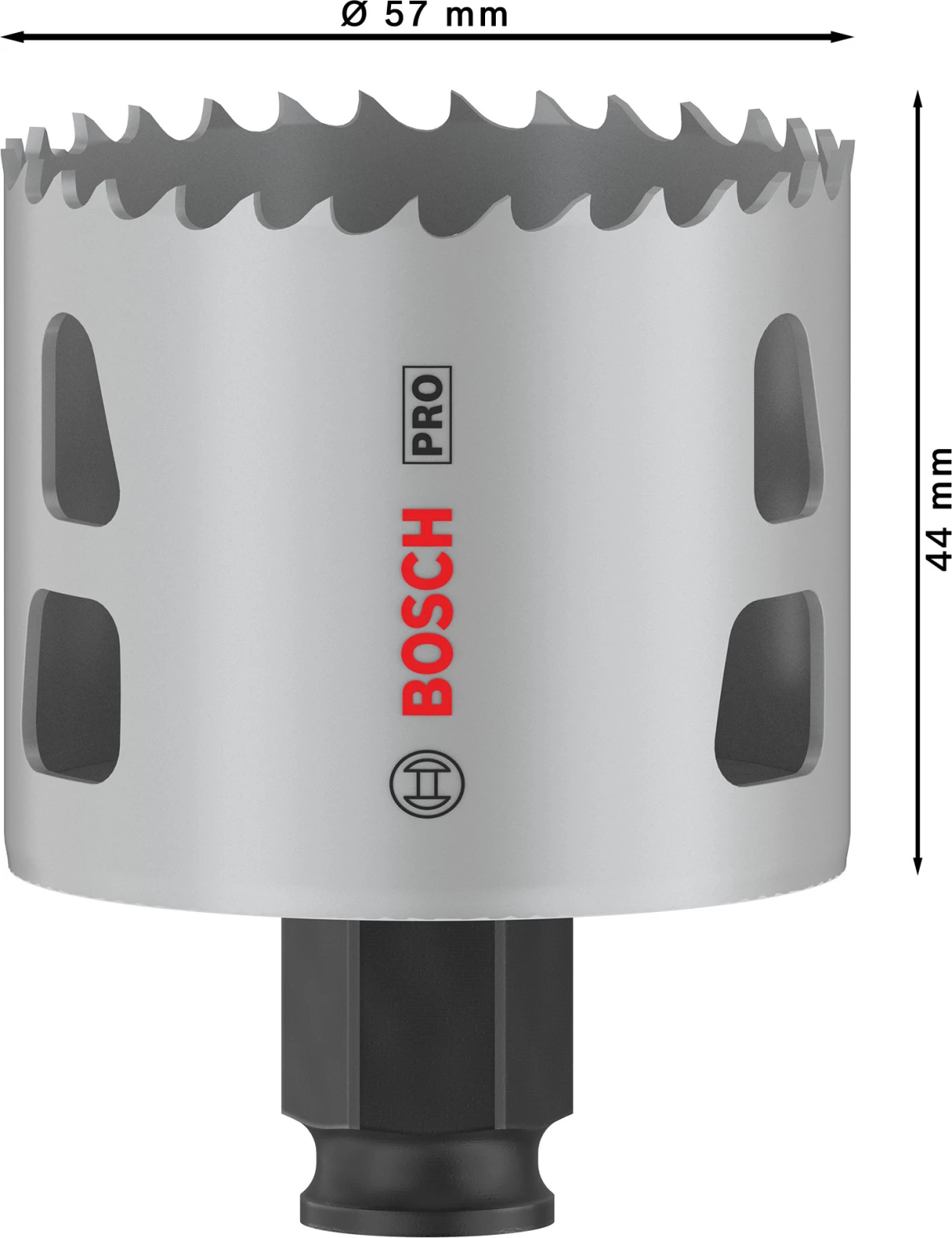 Bosch 2608594392 PRO Multi Material Gatzaag Met Power Change Plus - 57mm thumbnail 4