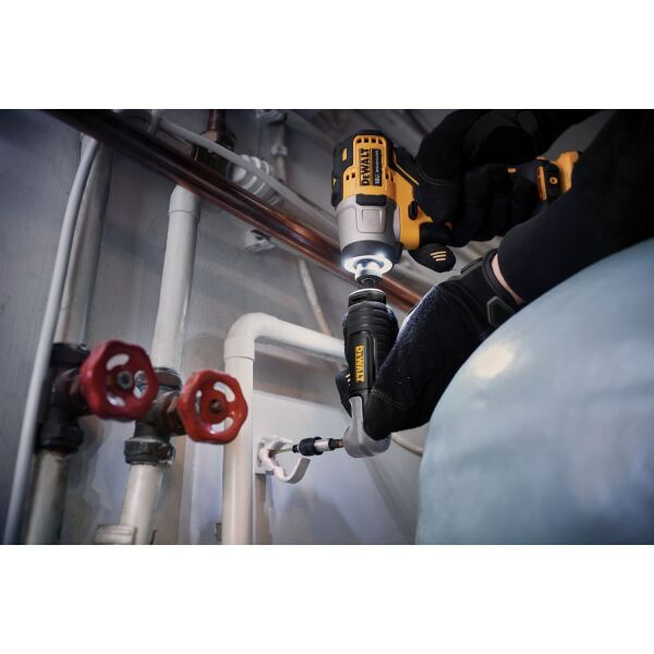 DeWALT DT20500 IMPACT Torsion Haakse Schroefadapter - Detailed view of the product
