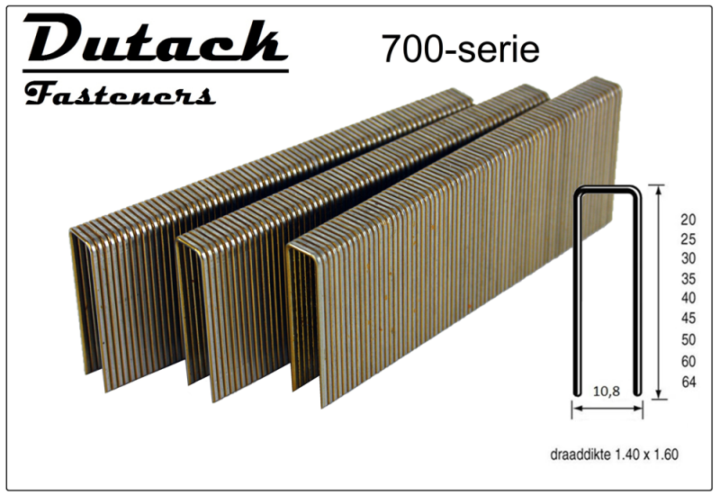 Dutack 5056039 Nieten - Serie 700 - 25mm (10000st)