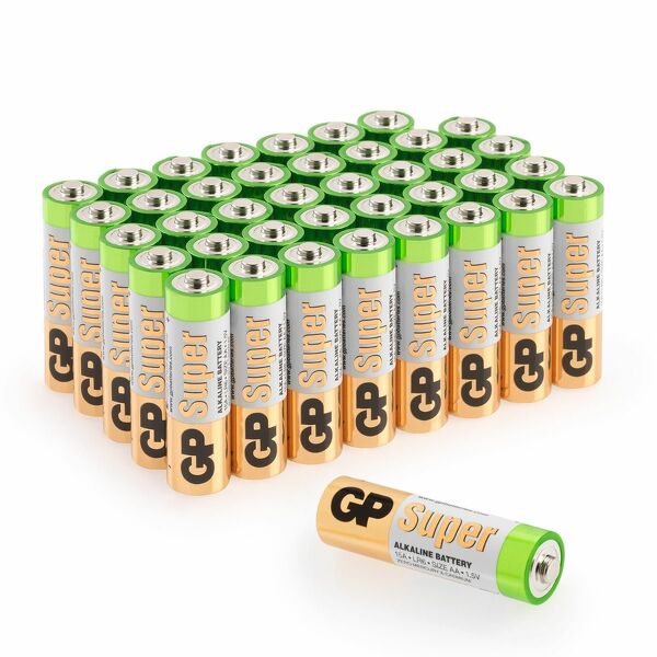 GP Alkaline Super Batterijen1,5V (40st) - AA - GPSUP15A984S40