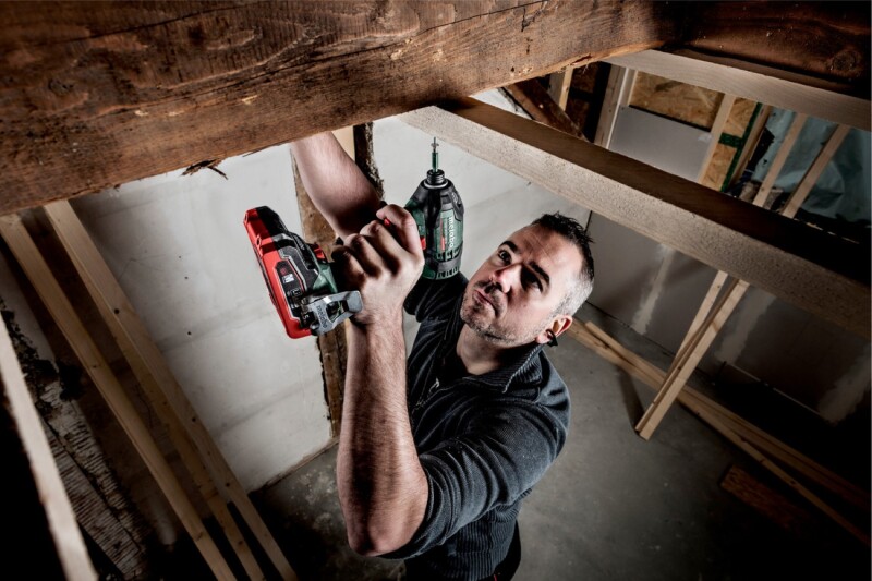 Metabo SSW 18 LTX 1450 BL 18V Li-ion Accu Slagmoersleutel Set (2x 8.0Ah LiHD Accu) In MetaBOX - Detailed view of the product