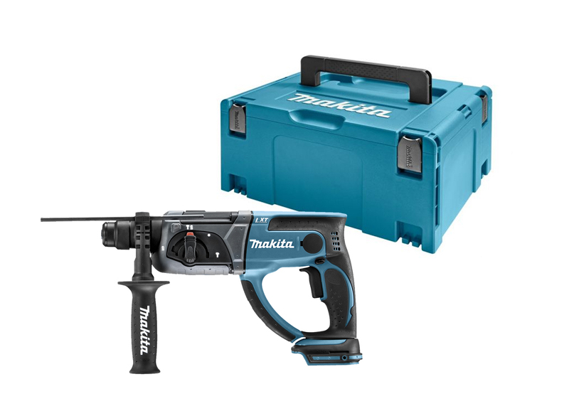 Makita DHR202ZJ 18V Li-Ion Accu SDS-plus Combihamer Body In Mbox - 2J