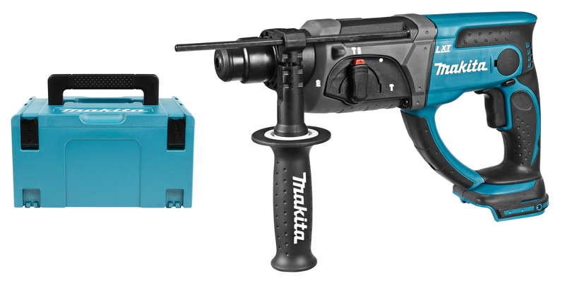 Makita DHR202ZJ 18V Li-Ion Accu SDS-plus Combihamer Body In Mbox - 2J - Detailed view of the product