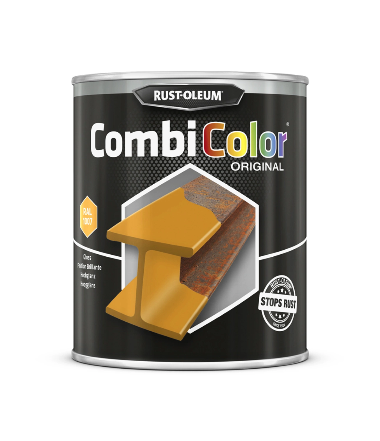 Rust-Oleum Combicolor Hoogglans - RAL 1007 Narcissengeel - 2,5L