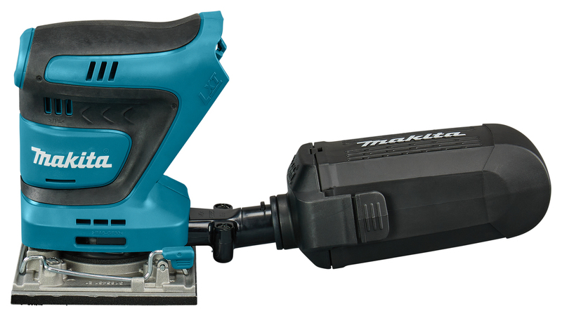 Makita DBO484Z LXT 18 V Li-Ion Accu Handpalm Vlakschuurmachine Body - Detailed view of the product
