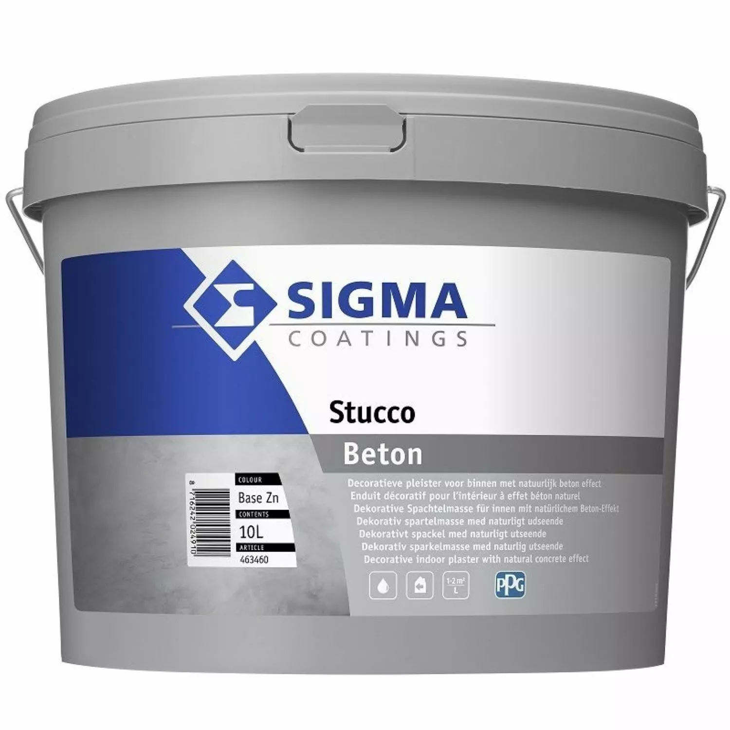 Sigma Stucco Beton Stucpleister - 10L