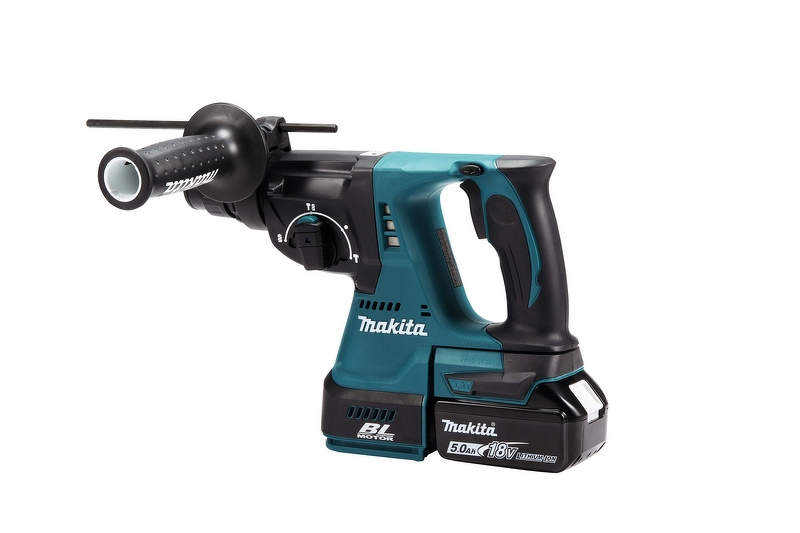 Makita DHR242Z 18V Li-Ion Accu SDS-plus Combihamer Body - 2J - Koolborstelloos - Detailed view of the product