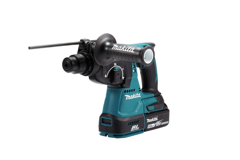 Makita DHR242Z 18V Li-Ion Accu SDS-plus Combihamer Body - 2J - Koolborstelloos - Detailed view of the product
