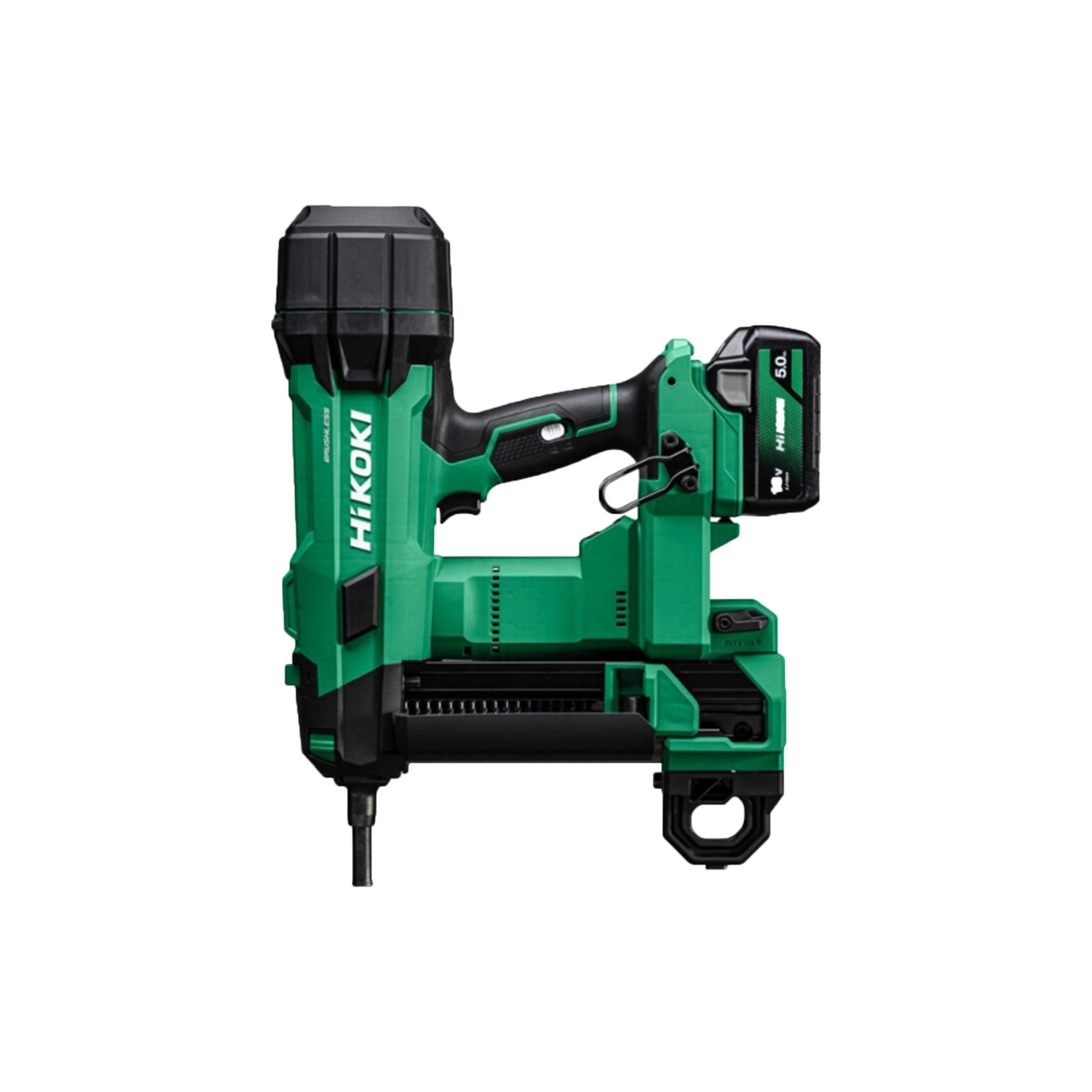 HiKOKI NC1840DAWQZ 18V Li-ion Accu Beton Spijkerapparaat Set (2x 5.0Ah Accu) In Koffer - 40mm thumbnail 2