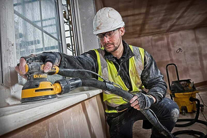 DeWALT DWE6423 Excentrische Schuurmachine - 280W - 125mm - Variabel - Detailed view of the product