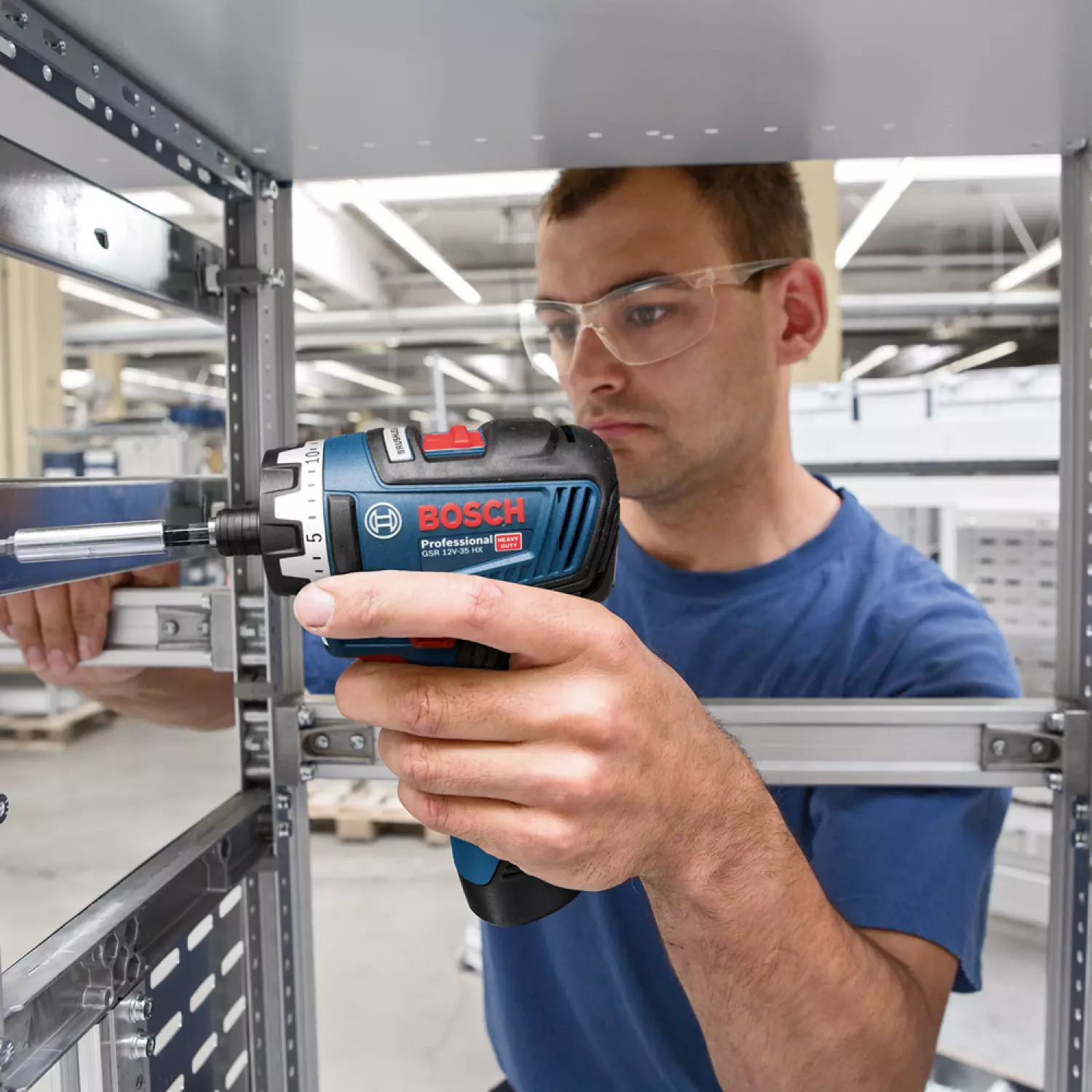 Bosch GSR 12V-35 HX Solo 12V Li-Ion Accu Boor-/schroefmachine Set (2x 3.0Ah Accu) In L-Boxx - Koolborstelloos thumbnail 3