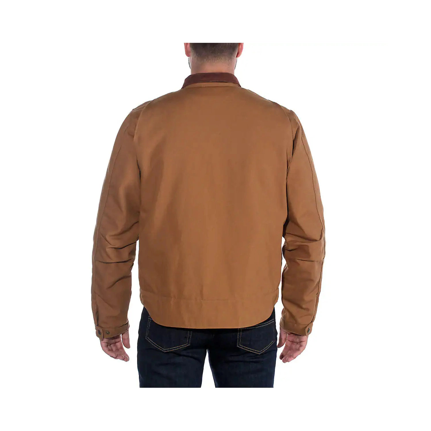 Carhartt Duck Detroit Jacket Carhartt Brown - XL thumbnail 3