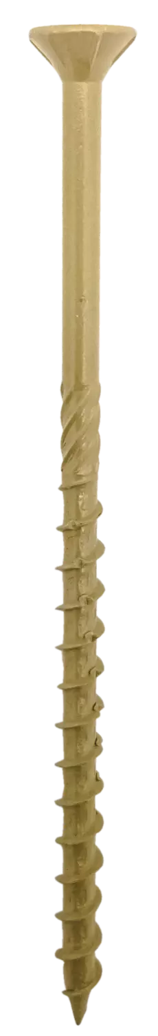 Woodies 61841402 Ultimate Spaanplaatschroef Gehard Staal - TX20 - 4.0 X 50mm - Verzonken Kop - Deeldraad - Gecoat (200st)