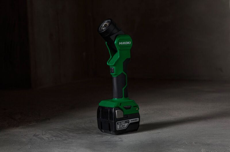 HiKOKI UB18DEW4Z 18V Li-Ion Accu Lamp Body - 250Lm - Detailed view of the product